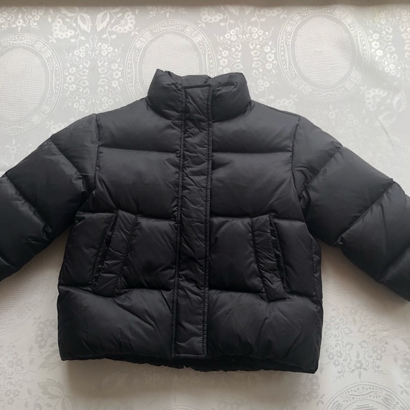Zara Jackets & Coats Zara Black Puffer Jacket Winter Warm Coat Kids